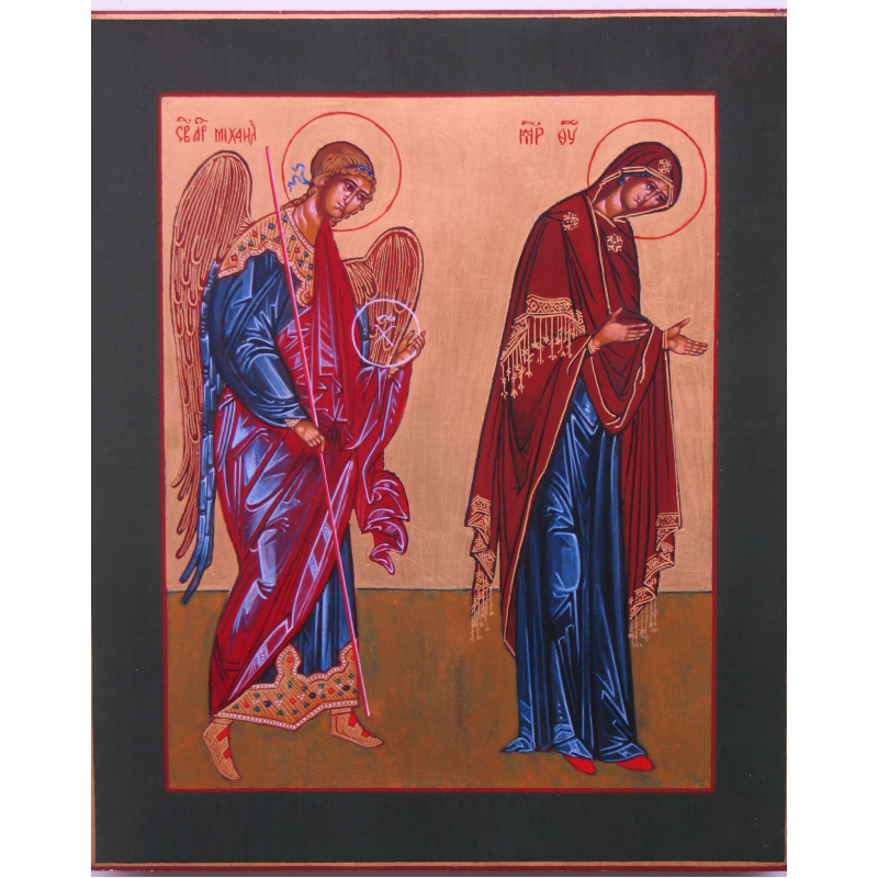 Heilige Aartsengel Michaël en Moedergods